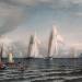 Finish—First International Race for America's Cup, August 8, 1870